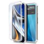 Capa COOL de Silicone 3D para Xiaomi Poco X4 Pro 5G (frente e verso transparentes)