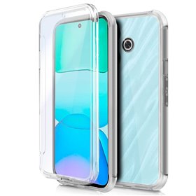 Capa COOL de Silicone 3D para Xiaomi Redmi 13 / Poco M6 (transparente frente + verso)
