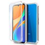 Capa COOL de Silicone 3D para Xiaomi Redmi 9C / 10A (frente e verso transparentes)