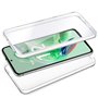 Capa COOL de Silicone 3D para Xiaomi Redmi Note 12 5G / Poco X5 5G (frente e verso transparentes)