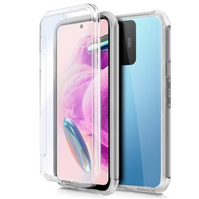 Capa COOL de Silicone 3D para Xiaomi Redmi Note 12S (transparente frente + verso)