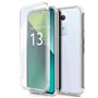Capa COOL de Silicone 3D para Xiaomi Redmi Note 13 Pro 5G / Poco X6 5G (transparente frente + verso)