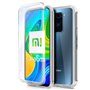 Capa COOL de Silicone 3D para Xiaomi Redmi Note 9 (transparente frente + verso)