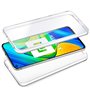 Capa COOL de Silicone 3D para Xiaomi Redmi Note 9 (transparente frente + verso)