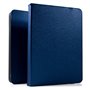 Capa COOL Ebook / Tablet 9 poleg. Couro Sintético Azul Rotativa
