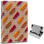 Capa COOL Ebook / Tablet 9.7 - 11 poleg. Couro Sintético Hot Dogs (Quadrado)