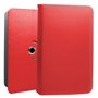 Capa COOL Ebook / Tablet Universal 9.7 - 11 poleg. Couro Sintético Vermelho (Quadrado)