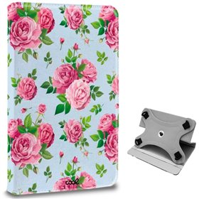 Capa COOL Ebook / Tablet Universal 9.7 - 11 poleg. Rosas (Panorâmico)