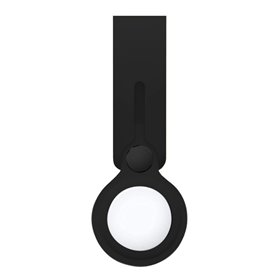 Capa COOL Loop compatível com AirTag Silicone Preto