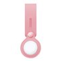 Capa COOL Loop compatível com AirTag Silicone Rosa