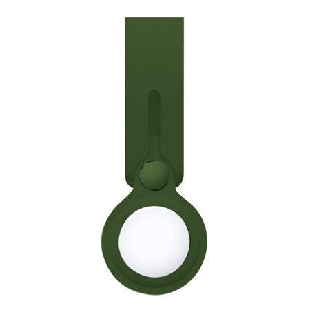 Capa COOL Loop compatível com AirTag Silicone Verde