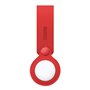 Capa COOL Loop compatível com AirTag Silicone Vermelho