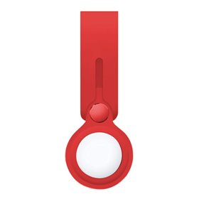Capa COOL Loop compatível com AirTag Silicone Vermelho