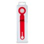 Capa COOL Loop compatível com AirTag Silicone Vermelho