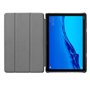 Capa COOL para Huawei Mediapad M5 Lite Couro Sintético Preto 10.1 polegadas