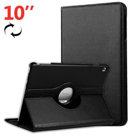 Capa COOL para Huawei Mediapad T5 Couro Sintético Preto 10.1 polegadas
