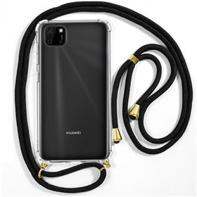 Capa COOL para Huawei Y5p Cordão Preto