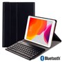 Capa COOL para iPad (2019 / 2020 / 2021) 10,2 pol. Couro Sintético Teclado Bluetooth (Preto)