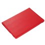 Capa COOL para iPad (2019 / 2020 / 2021) 10,2 polegadas Rotativa Couro Sintético Vermelho