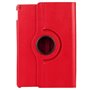 Capa COOL para iPad (2019 / 2020 / 2021) 10,2 polegadas Rotativa Couro Sintético Vermelho