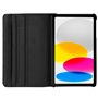 Capa COOL para iPad (2022 / 2024) 10.9 (10 Gen.) / iPad 11 2025 (A16) Couro Sintético Preto