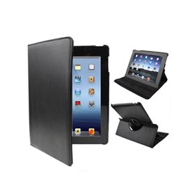 Capa COOL para iPad 2 / iPad 3 / 4 Rotativa Couro Sintético Preto