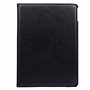 Capa COOL para iPad Air / Air 2 / Pro 9.7 / iPad 2017 / iPad 2018 9.7 poleg. Rotativa Couro Sintético Preto