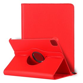 Capa COOL para iPAD Pro 11 (2020 / 2021) / Air 4 2020 / Air 5 2022 / Air 6 / Air 11 (2024 / 2025) Couro Sintético Vermelho