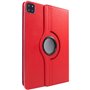 Capa COOL para iPAD Pro 11 (2020 / 2021) / Air 4 2020 / Air 5 2022 / Air 6 / Air 11 (2024 / 2025) Couro Sintético Vermelho