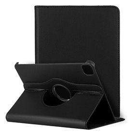Capa COOL para iPAD Pro 12.9 (2020 / 2021 / 2022) / iPAD Air 13 (2024 / 2025) Couro Sintético Preto