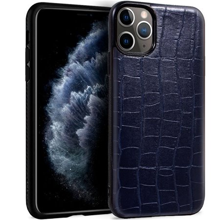 Capa COOL para iPhone 11 Pro Leather Crocodile Marinho