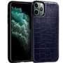 Capa COOL para iPhone 11 Pro Max Leather Crocodile Marinho