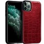 Capa COOL para iPhone 11 Pro Max Leather Crocodile Vermelho