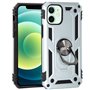Capa COOL para iPhone 12 / 12 Pro Hard Ring Prata