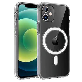 Capa COOL para iPhone 12 / 12 Pro Magnética Transparente