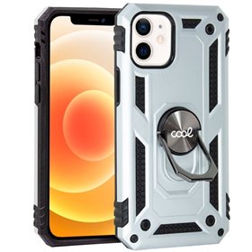 Capa COOL para iPhone 12 mini Hard Ring Prata