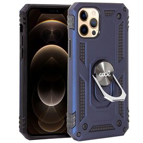 Capa COOL para iPhone 12 Pro Max Hard Ring Azul