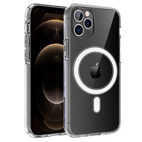 Capa COOL para iPhone 12 Pro Max Magnética Transparente