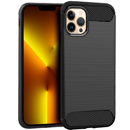 Capa COOL para iPhone 13 Pro Max Carbono Preto