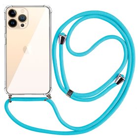Capa COOL para iPhone 13 Pro Max Cordão Azul Céu