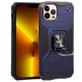 Capa COOL para iPhone 13 Pro Max Hard Ring Azul