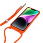 Capa COOL para iPhone 14 Cordão Salmão