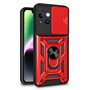 Capa COOL para iPhone 14 Hard Ring Vermelho