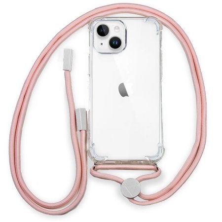 Capa COOL para iPhone 14 Plus Cordão Rosa