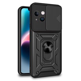 Capa COOL para iPhone 14 Plus Hard Ring Preto