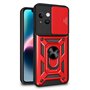 Capa COOL para iPhone 14 Plus Hard Ring Vermelho