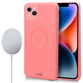Capa COOL para iPhone 14 Plus Magnética Cover Rosa
