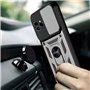Capa COOL para iPhone 14 Pro Hard Ring Prata