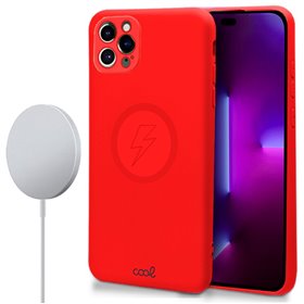 Capa COOL para iPhone 14 Pro Magnética Cover Vermelho