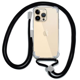 Capa COOL para iPhone 14 Pro Max Cordão Preto